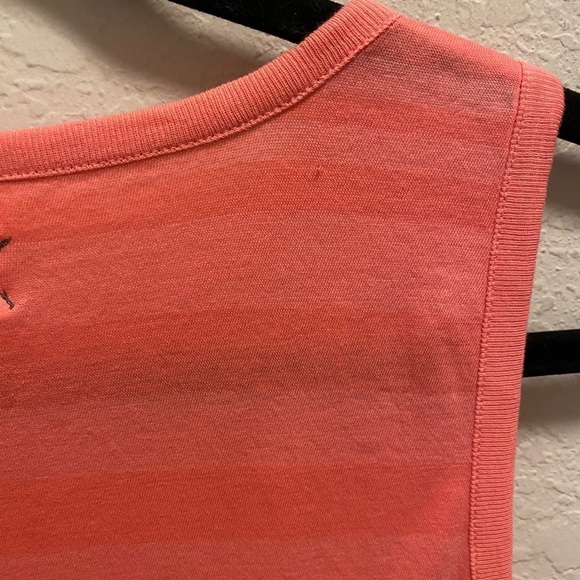 Lou & Grey Pink Striped Ruched Mini Dress - Picture 11 of 11